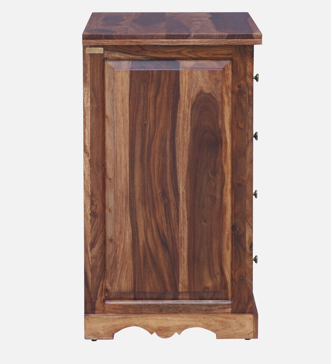 Buy Siramika Sheesham Wood Chest Of Drawers In Rustic Teak Finish at 4% OFF  by Mudramark from Pepperfry