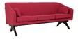Tripoid 3 Seater Sofa in Red Colour