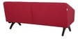 Tripoid 3 Seater Sofa in Red Colour