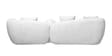 Sierra 3 Seater Sofa In White Color