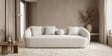 Sierra 3 Seater Sofa In White Color