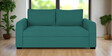 Sigma Fabric 2 Seater Sofa In Sea Green Colour