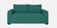 Sigma Fabric 2 Seater Sofa In Sea Green Colour