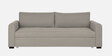 Sigma Fabric 3 Seater Convertible Sofa Cum Bed In Lit Grey Colour