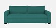 Sigma Fabric 3 Seater Convertible Sofa Cum Bed In Sea Green Colour