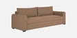 Sigma Fabric 3 Seater Sofa In Cosmic Beige Colour