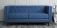 Fermin Fabric 3 Seater Sofa In Blue Colour