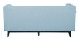 Fermin Fabric 3 Seater Sofa In Ice Blue Colour