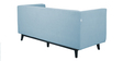 Fermin Fabric 3 Seater Sofa In Ice Blue Colour