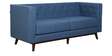 Fermin Fabric 3 Seater Sofa In Blue Colour