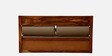 Siramika Sheesham Wood Pull Out Sofa Cum Bed In Honey Oak Finish