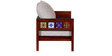 Siramika Sheesham Wood 2 Seater Sofa in Honey Oak finish