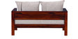 Siramika Sheesham Wood 2 Seater Sofa in Honey Oak finish