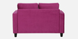Siya Velvet 2 Seater Sofa in Purple Colour