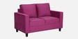 Siya Velvet 2 Seater Sofa in Purple Colour