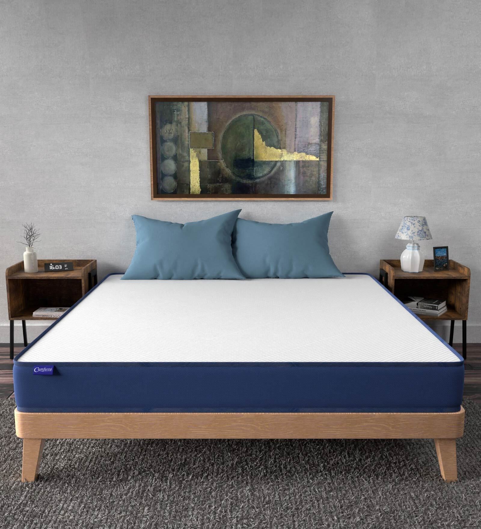 Siesta Orthopedic 8 Inch Memory Foam Mattress In Single Size