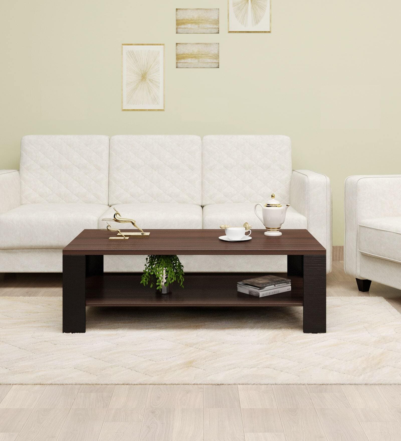 Sigma Coffee Table In Dark Acazia Finish
