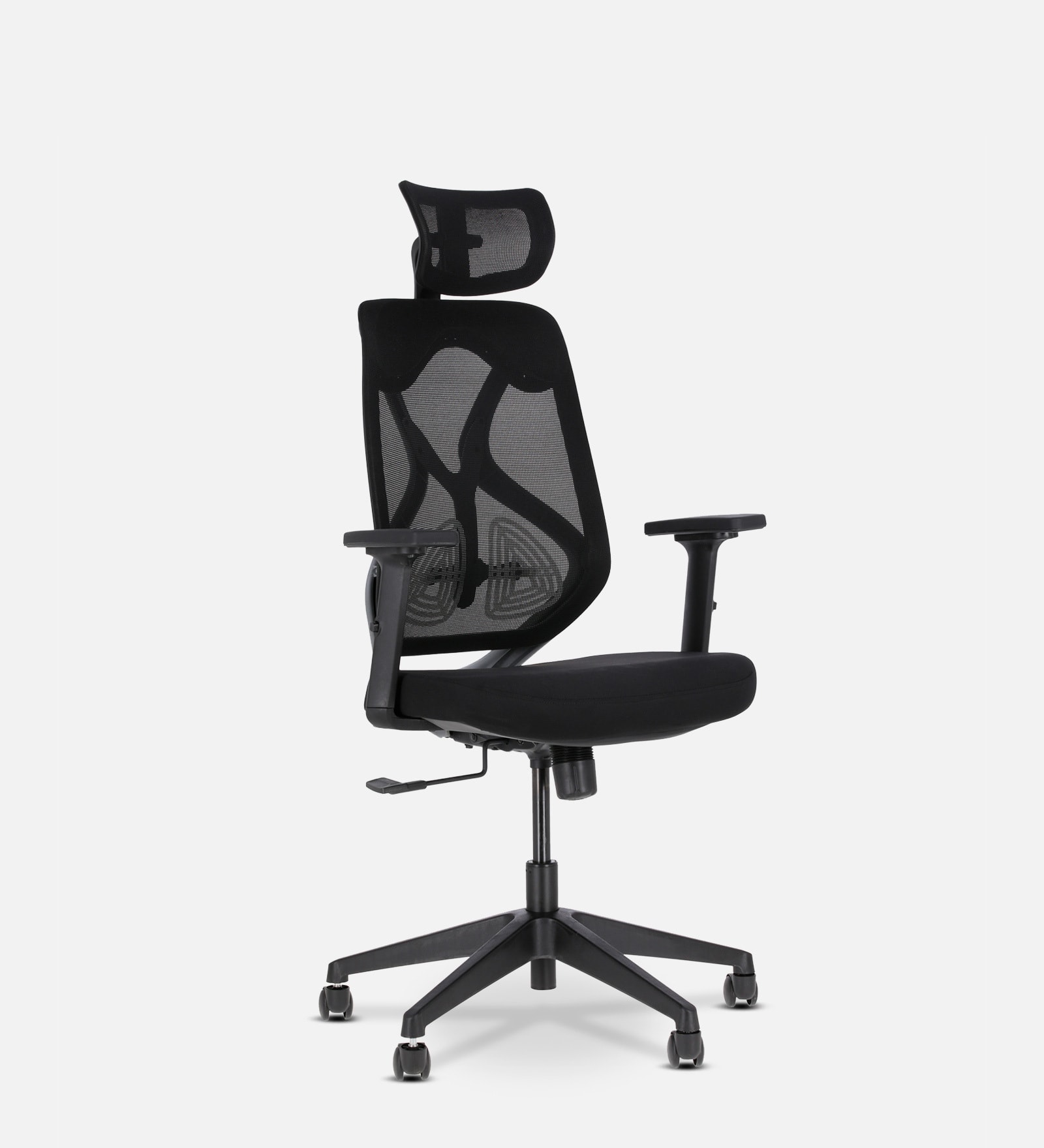 Sila High Back Ergonomic Chair In Black Colour