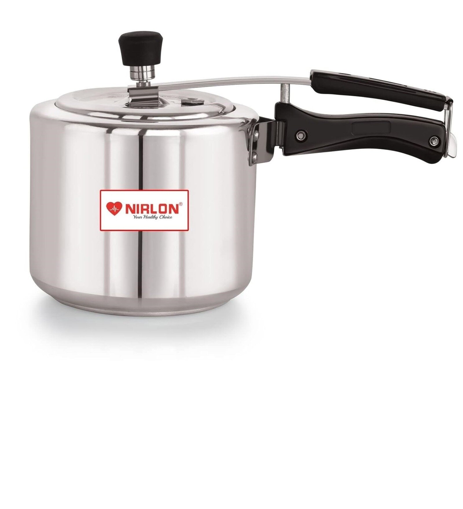 Buy Silver 3 Ltrs Non Induction Base Aluminium Inner Lid Pressure