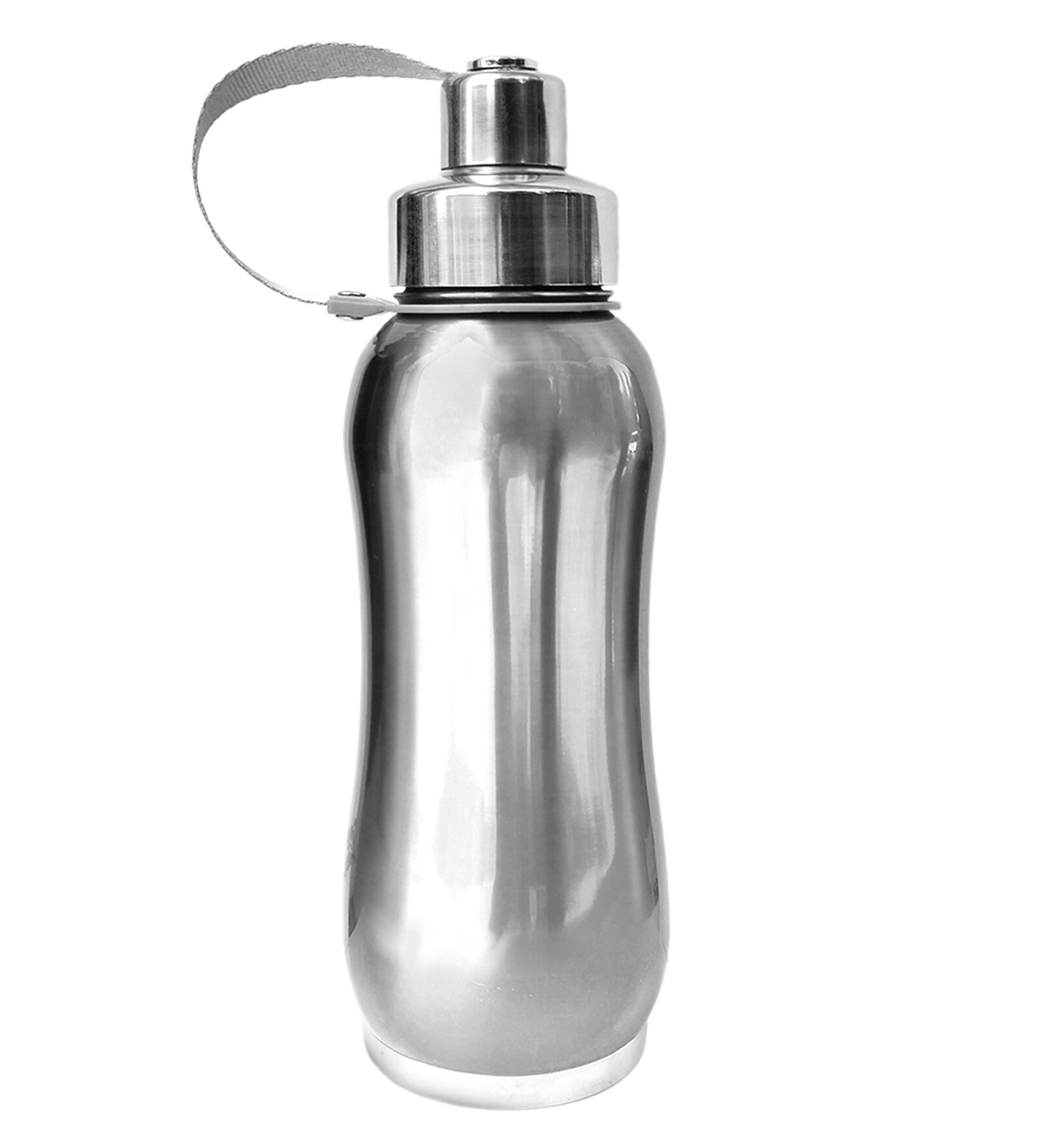 Silver 750Ml  Insulated Stainless Steel  Water Bottle