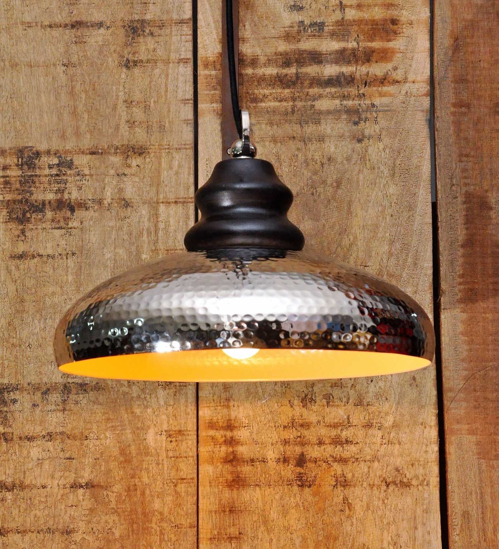 Silver Metal Abner Hanging Light