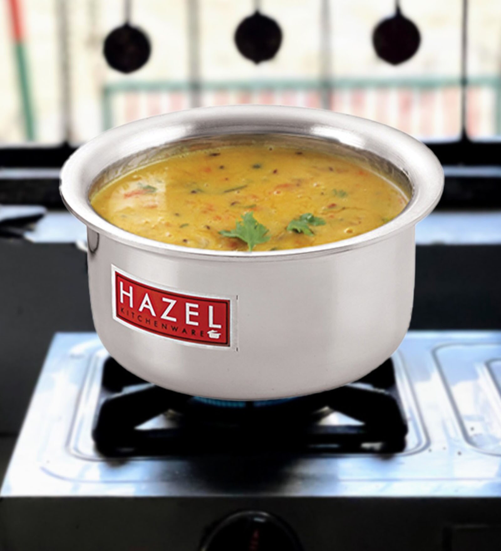 Lucca 4.4 Ltrs Induction Friendly Silver Aluminium Cooking Pot