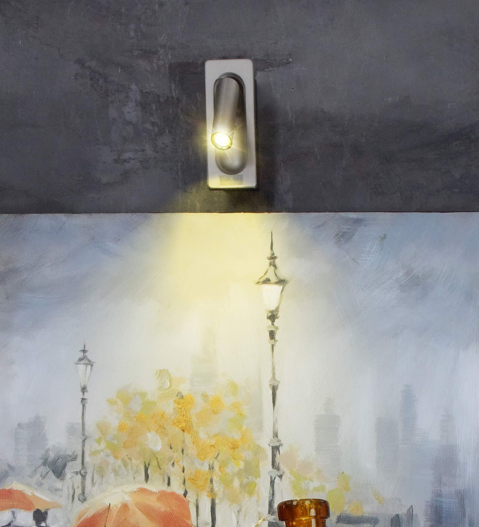 Silver Metal Fuse Spot Light