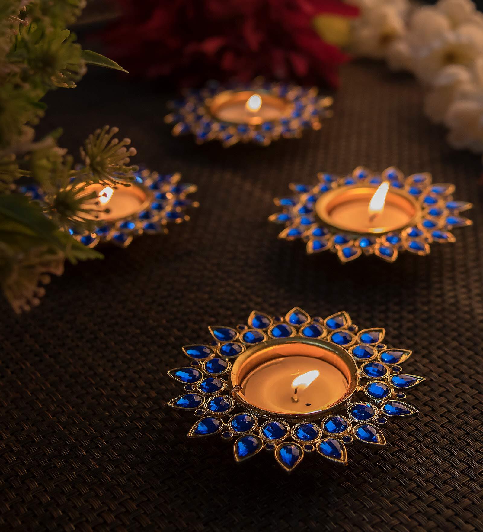 Amfyn Decorative Tea Light Holder Votive (Multicolor) main image 1