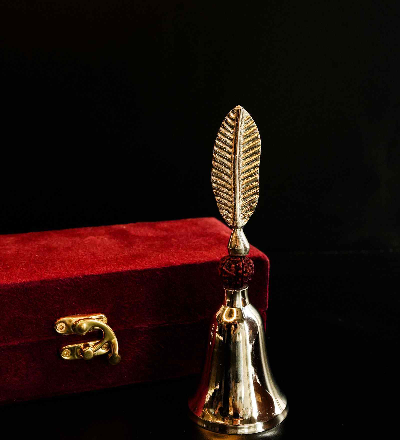 Silver Plated Rudra Bell