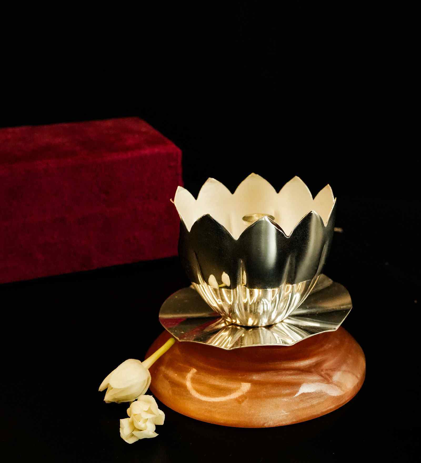 Silver Plated Shanti Deep