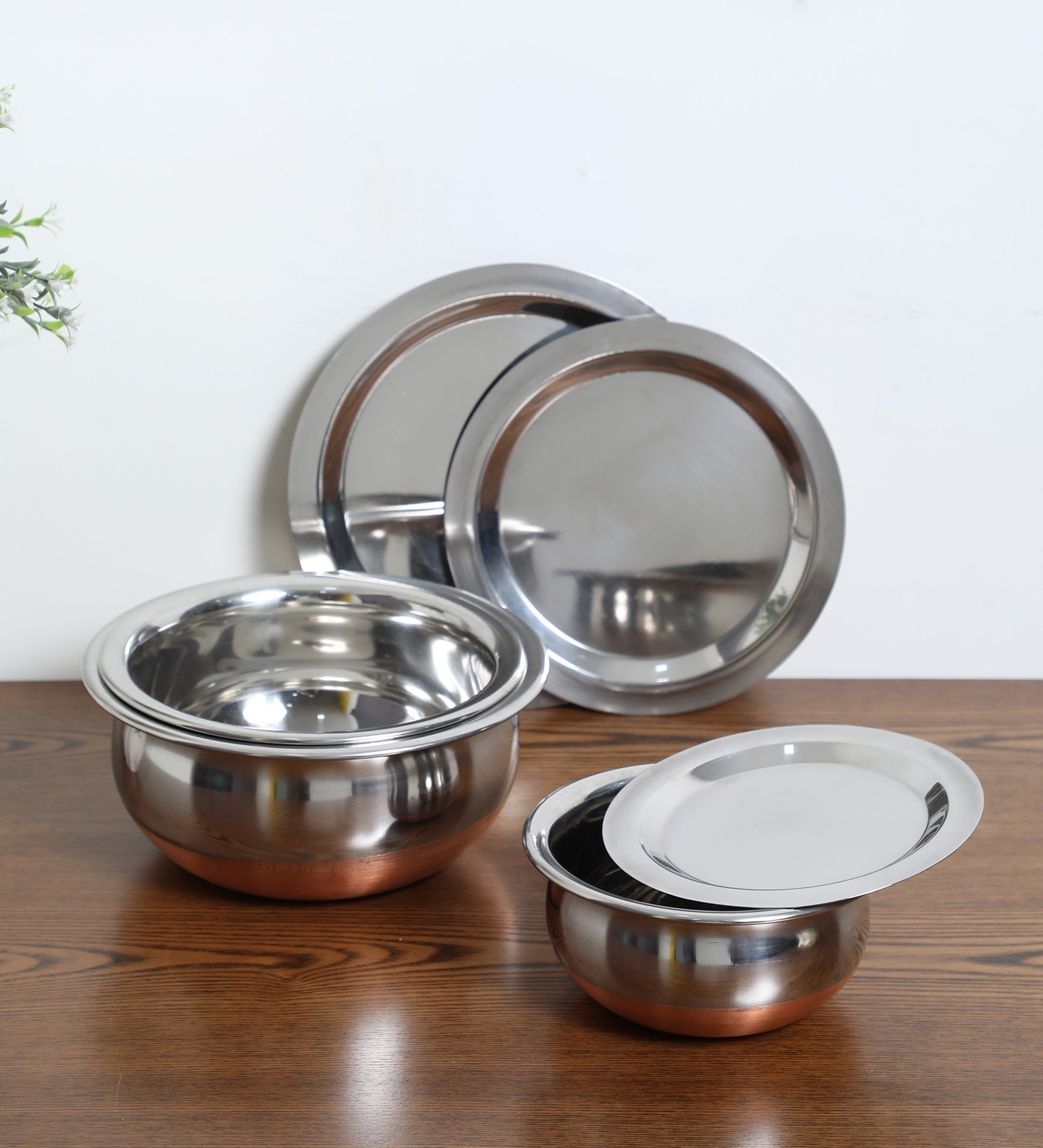 250 ML Stainless Steel Serving Bowls Set of 3