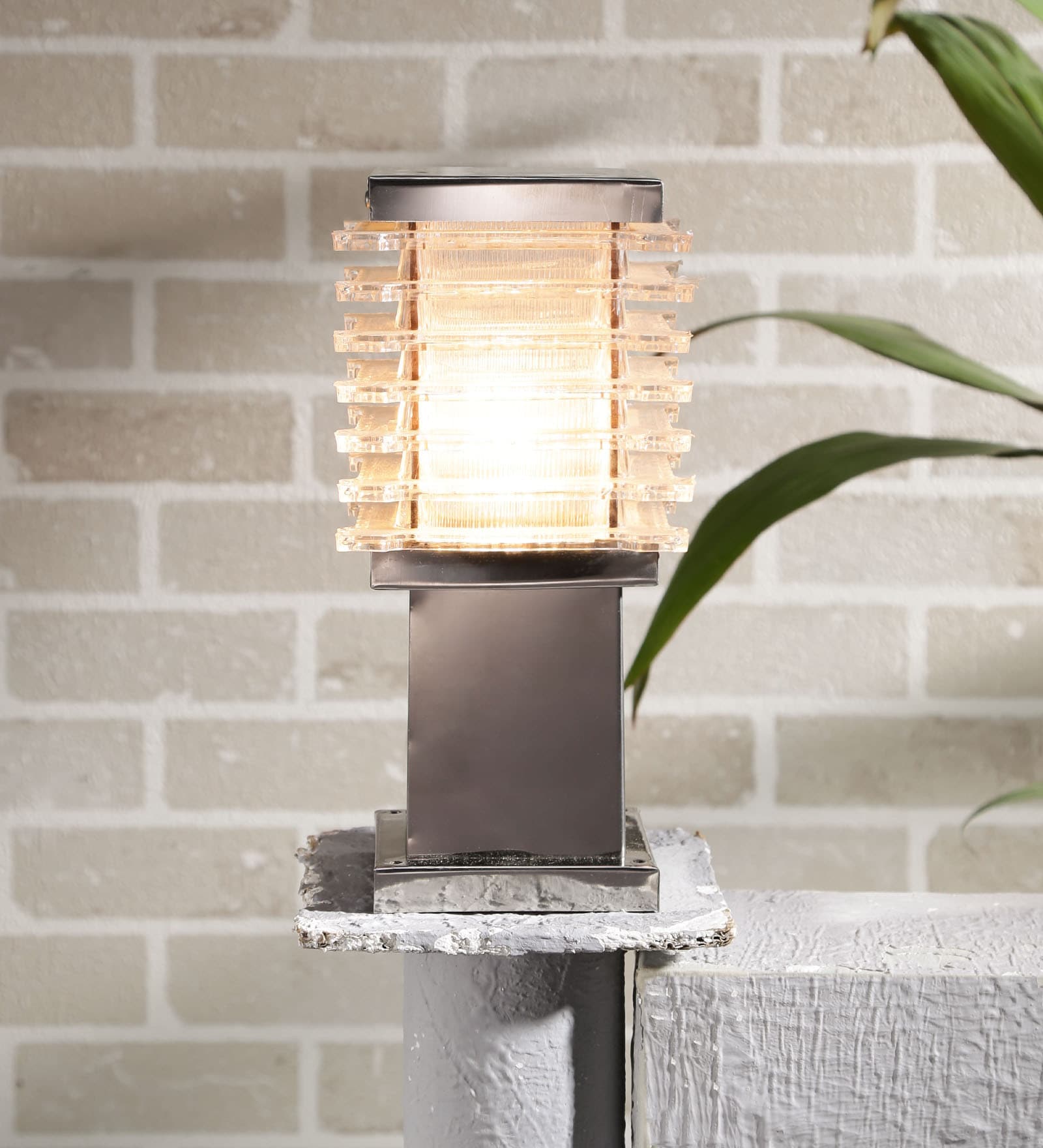 Shirley Silver Metal Gate Light