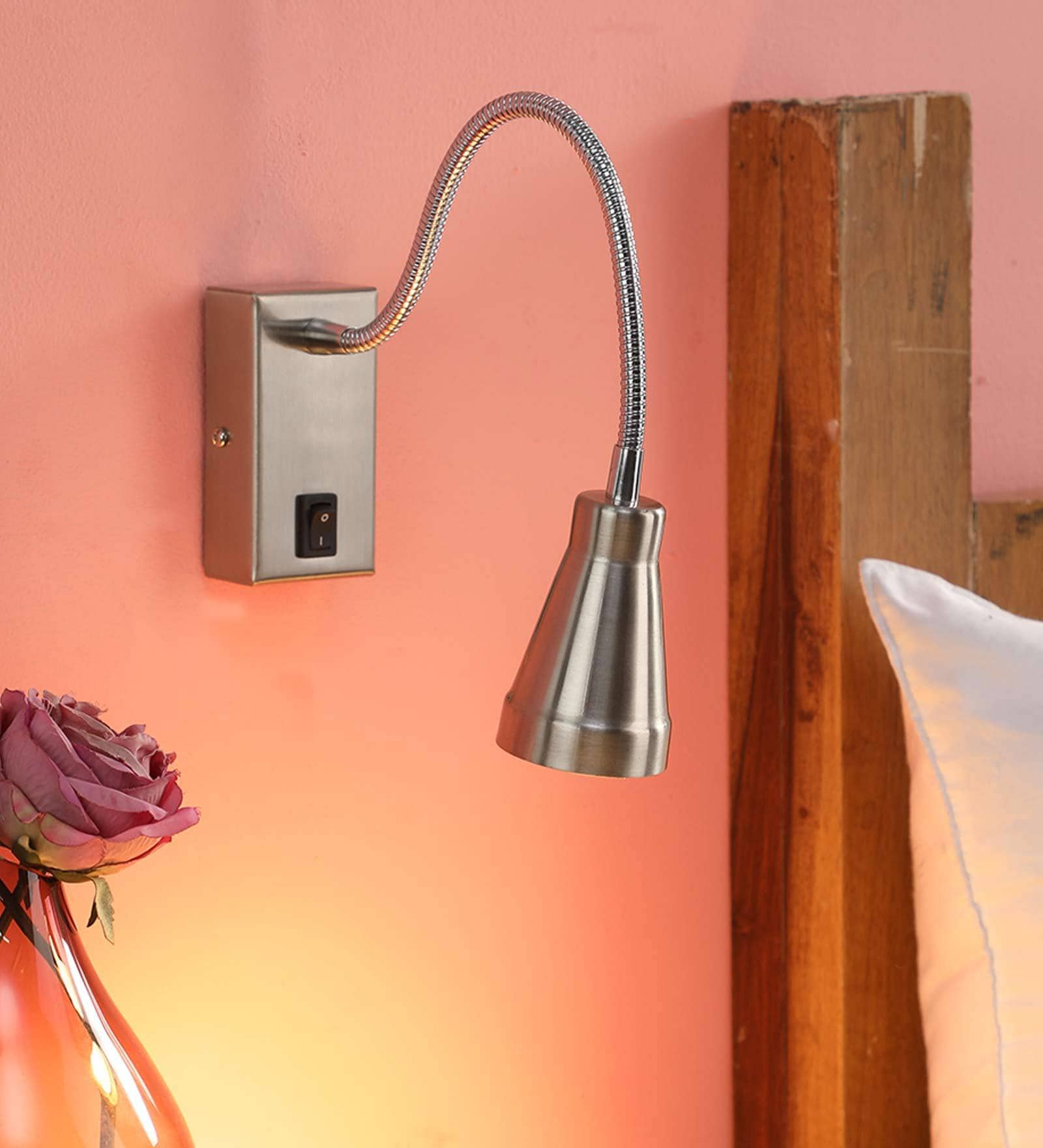 Buy Mia Silver Steel Picture Lights by Learc Designer Lighting at 41