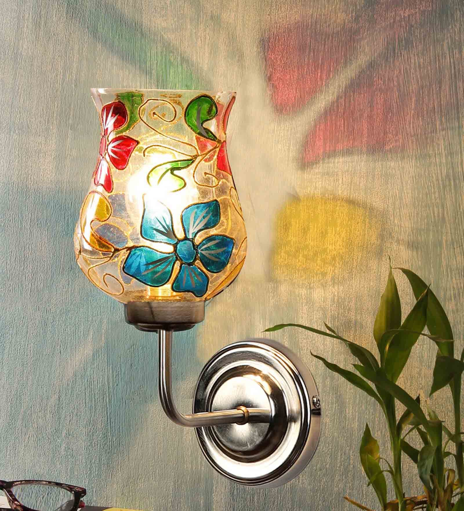 Healy Multicolor Steel Wall Sconces
