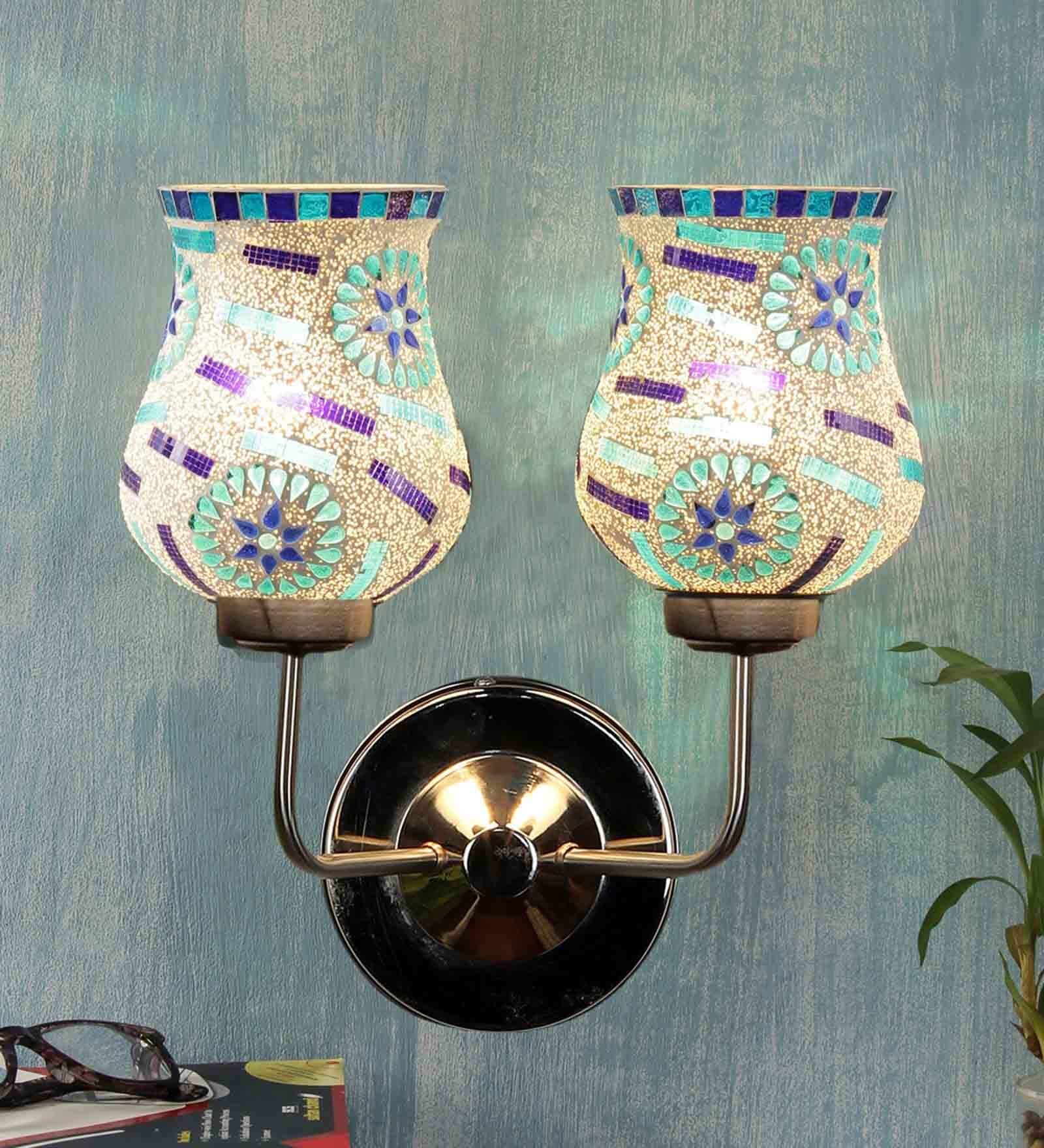 Orem Multicolor Steel Wall Sconces