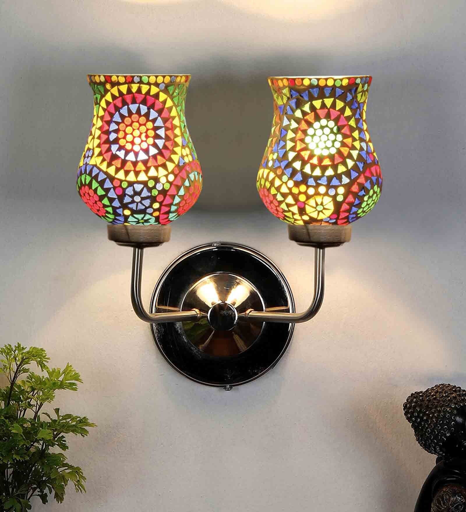 Tinsley Multicolor Steel Wall Sconces