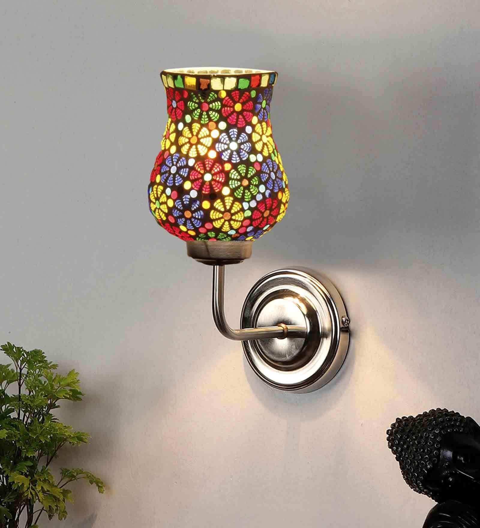 Cherosi Multicolor Steel Wall Sconces