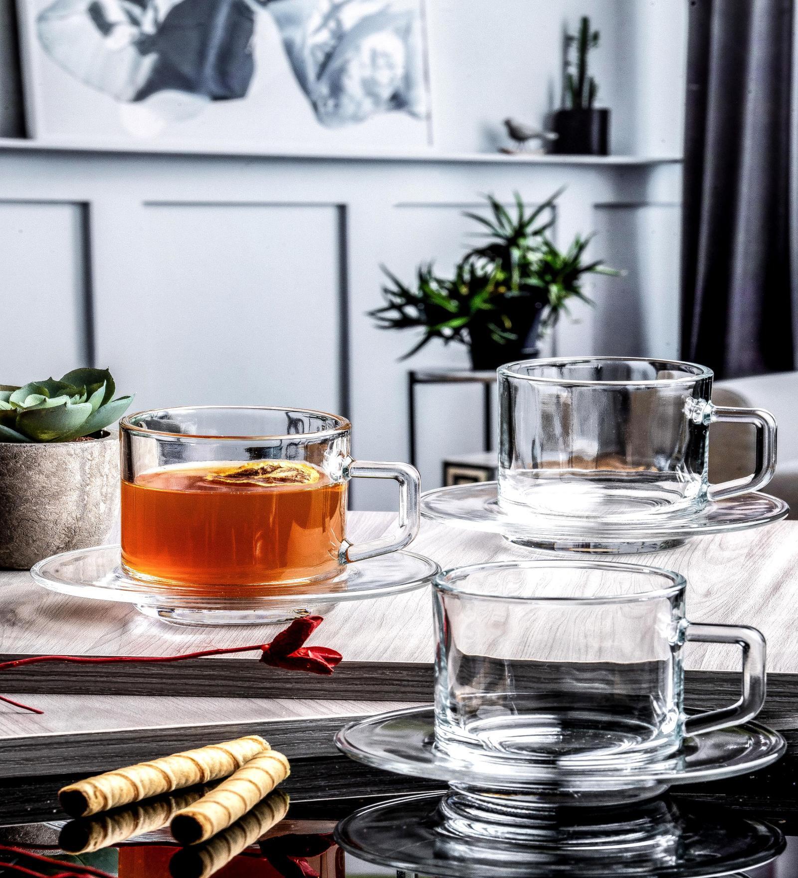 Sina Cup Saucer Set of 6pcs Cup & 6pcs Saucer