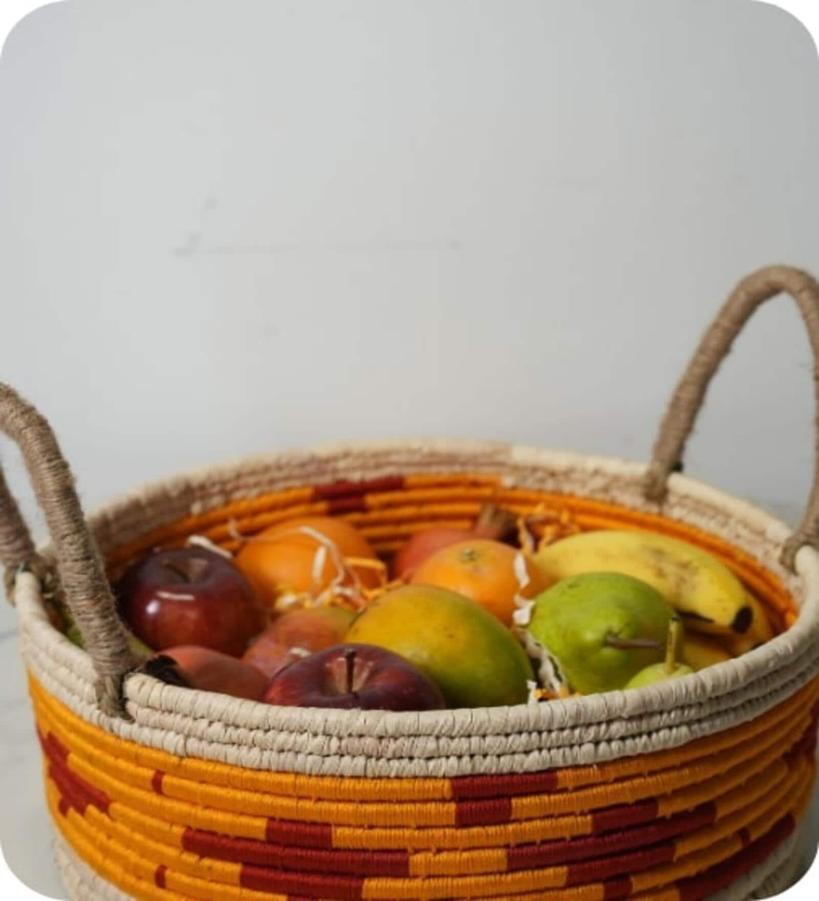 Single Yellow Sabai Grass Marigold Blaze Origin Baskets