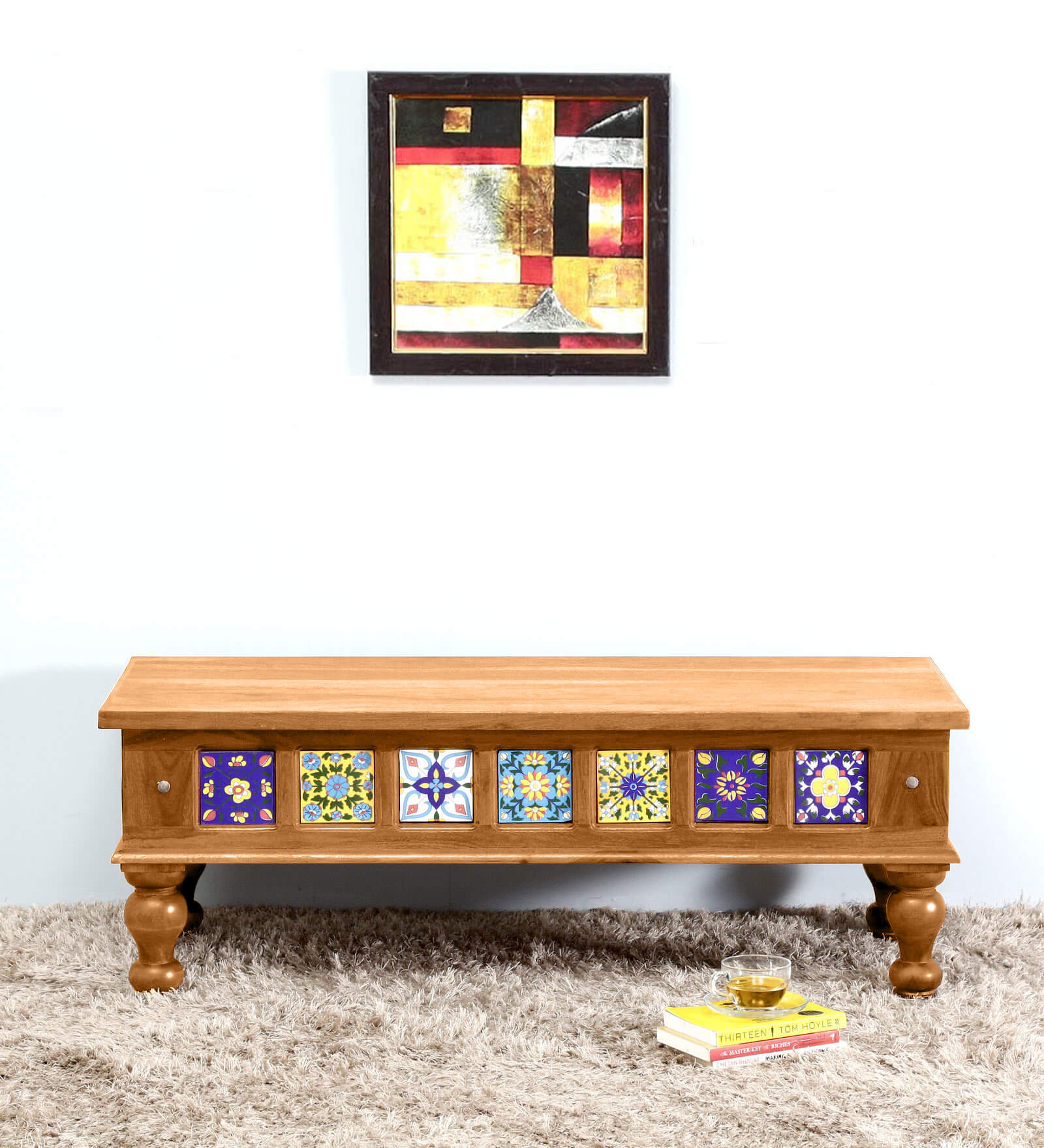 Buy Siramika Sheesham Wood Bench In Rustic Teak Finish At Off By Mudramark From Pepperfry