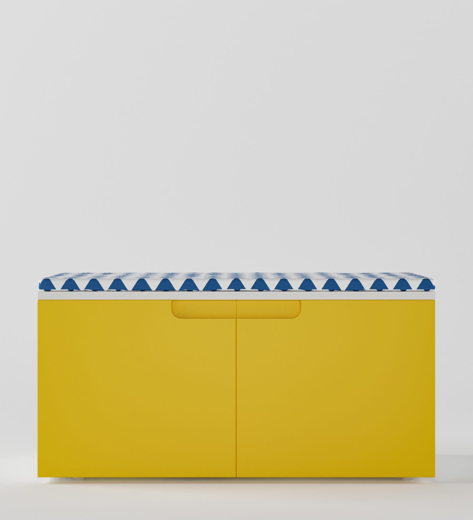 Sit n Box Cabinet & Yellow Colour