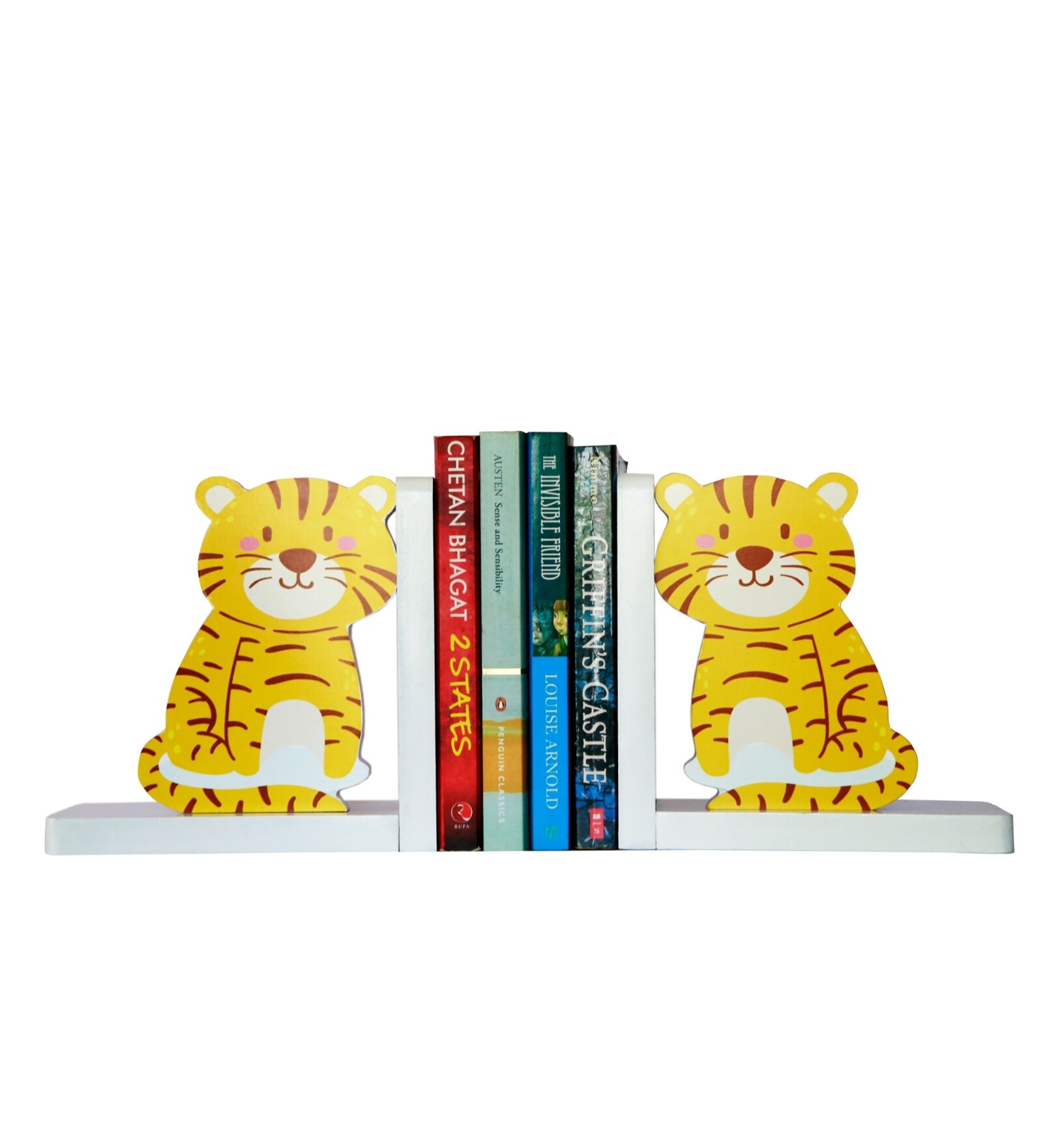 Sitting Tiger Bookends