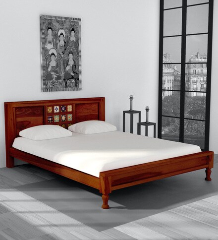 pepperfry cot queen size