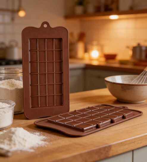 Assorted Silicone Bar Chocolate Mould
