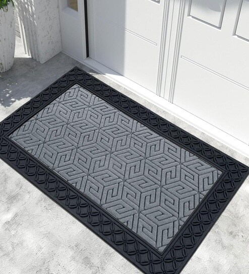 Silver Coir 18x30 Inches Anti Skid Door Mat