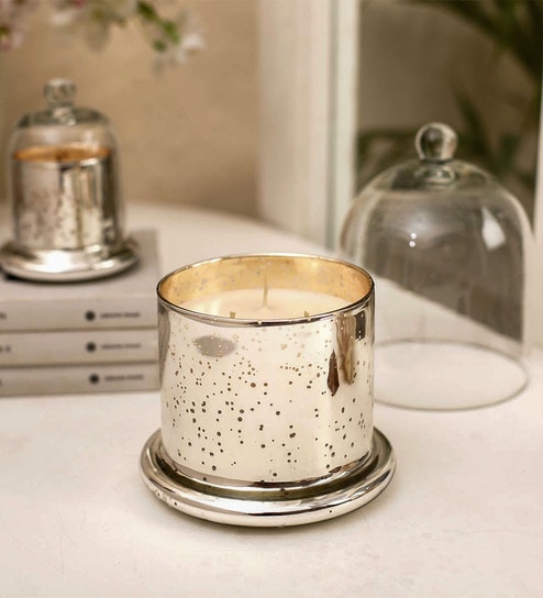 Silver Grisha Mercury Scented Cloche - Large