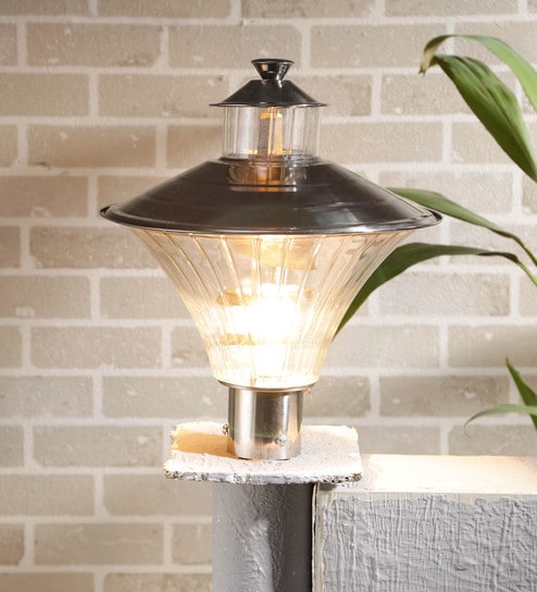Savio Crystal Metal Gate Light by Foziq