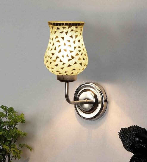 Angular Multicolor Steel Wall Sconces by New Era