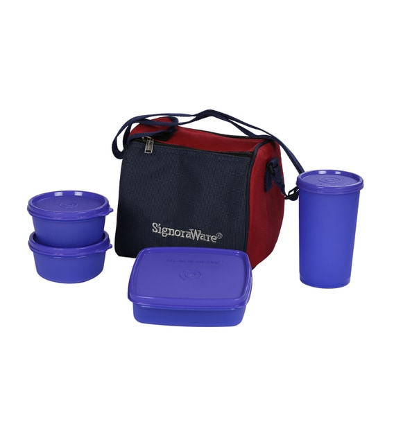 signoraware best lunch box with bag