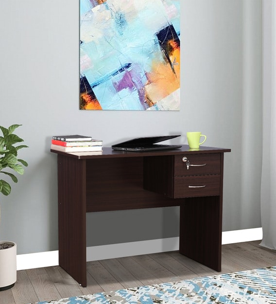 hometown simply engineered wood study table